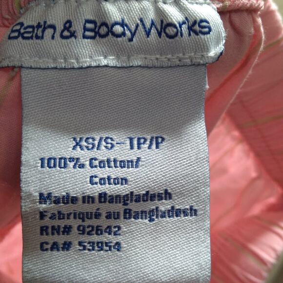 BATH & BODY WORKS Pink Pajama Pants Y2K SZ XS - Picture 7 of 8
